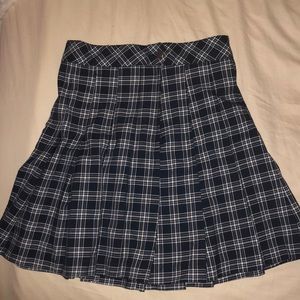 Plaid skirt